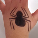 Spider Hand Painting for Kids