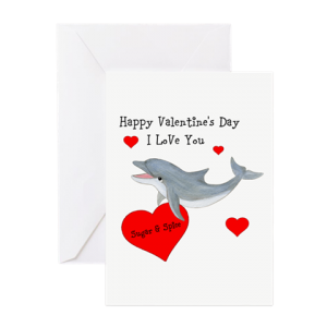 Personalized Dolphin Greeting Cards