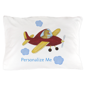 Personalized Airplane - Dinosaur Pilot