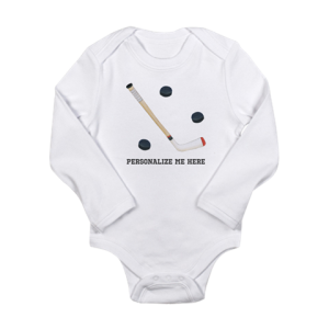 Personalized Hockey Baby Clothes