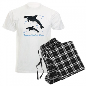 Personalized Orca Whale Pajamas