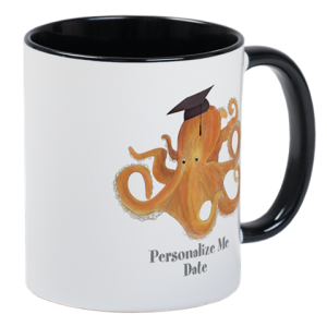 Personalized Mug for Graduate - Octopus