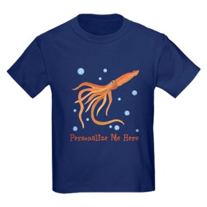 Personalized Squid Tshirt