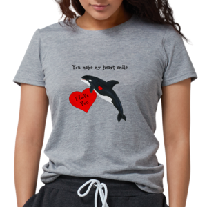 Personalized Killer Whale T-shirt